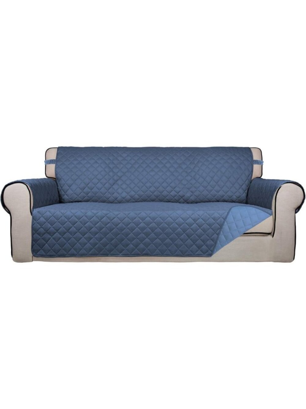 Reversible Quilted Dog Couch Cover for Sofa - 66" Waterproof Furniture Protector